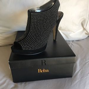 Reba beaded heels